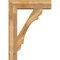 Ekena Millwork Olympic Block Rough Sawn Bracket w/ Offset Brace, Western Red Cedar, 8"W x 30"D x 42"H BKT0806X30X42OLY05RWR - alternate 4